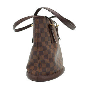 Louis Vuitton Damier Bucket Brown Bag Marais Ebene